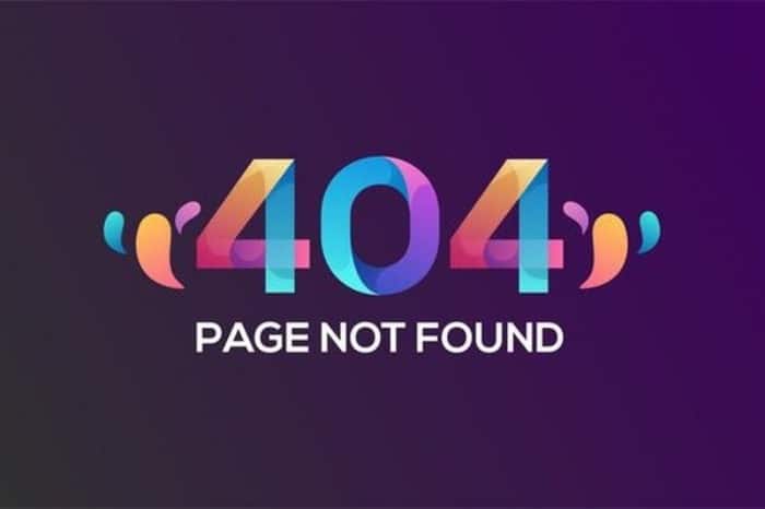 اشکال ارور 404